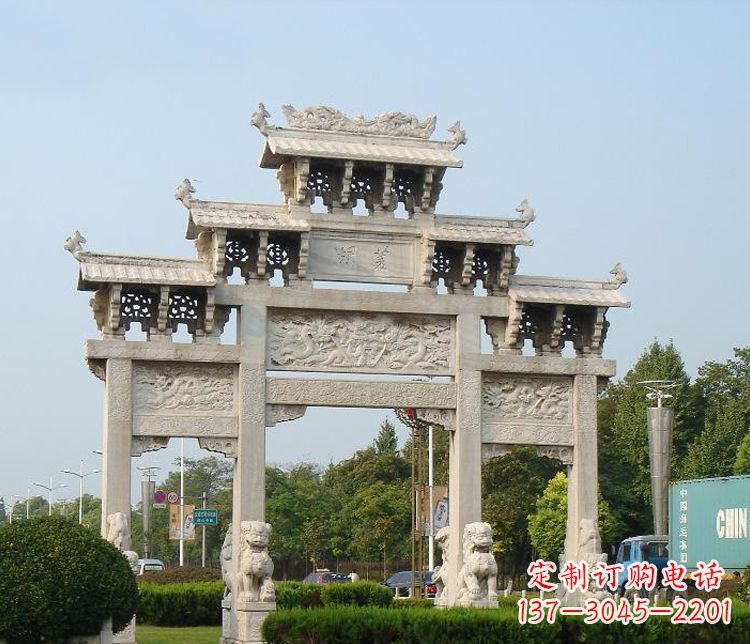 甘肃大理石牌坊雕塑——精致纯粹、卓越优雅