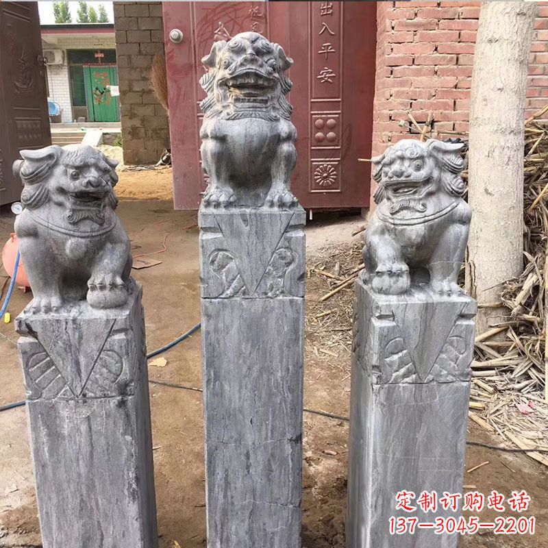 甘肃大理石马雕塑