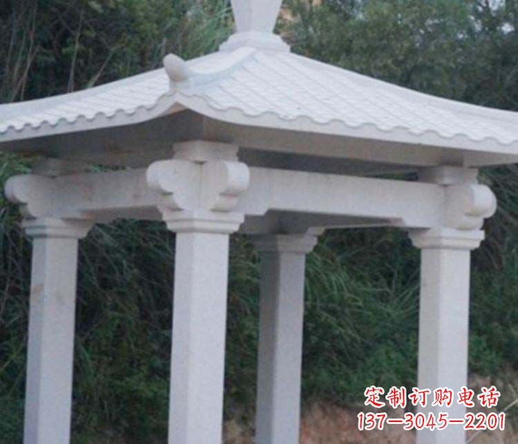 甘肃大理石凉亭雕塑