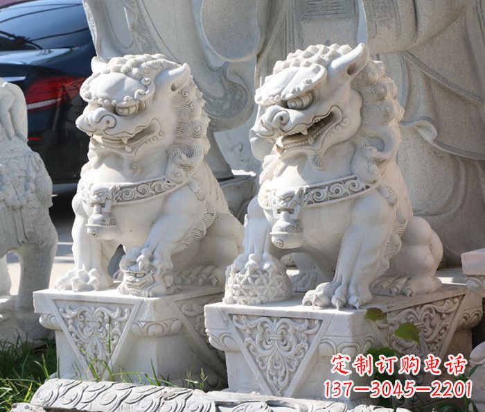 甘肃大理石狮子雕塑