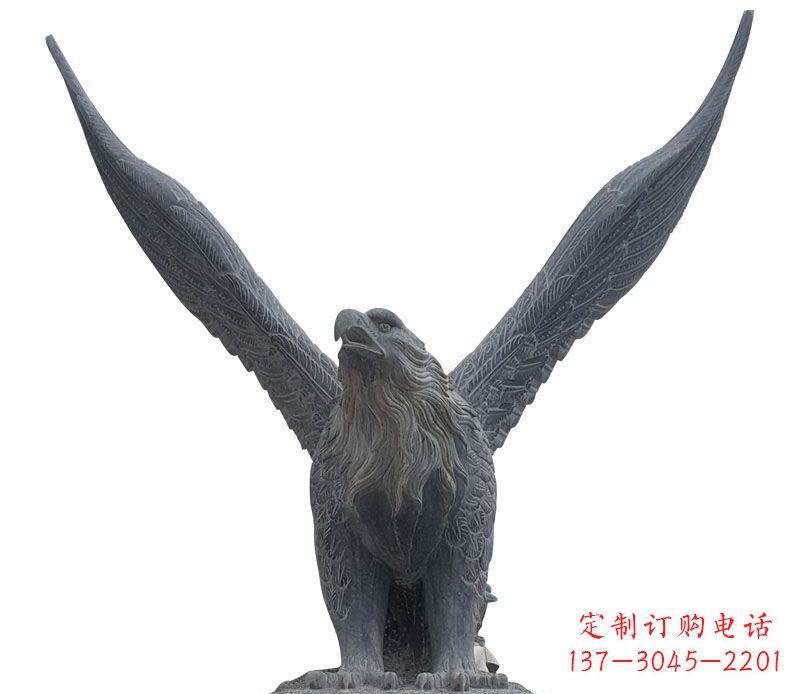 甘肃大理石老鹰雕塑