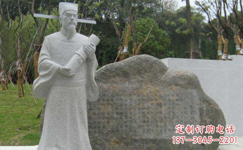 甘肃精致大理石雕塑——传承王安石精神