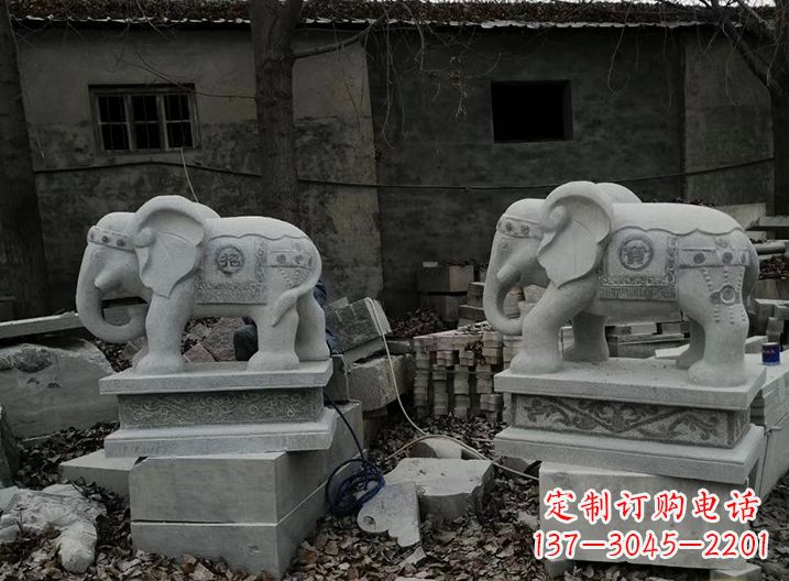 甘肃精美大象雕塑,传承经典之美