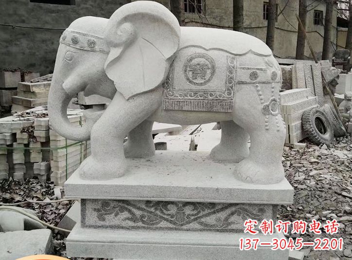 甘肃大象石雕壁画