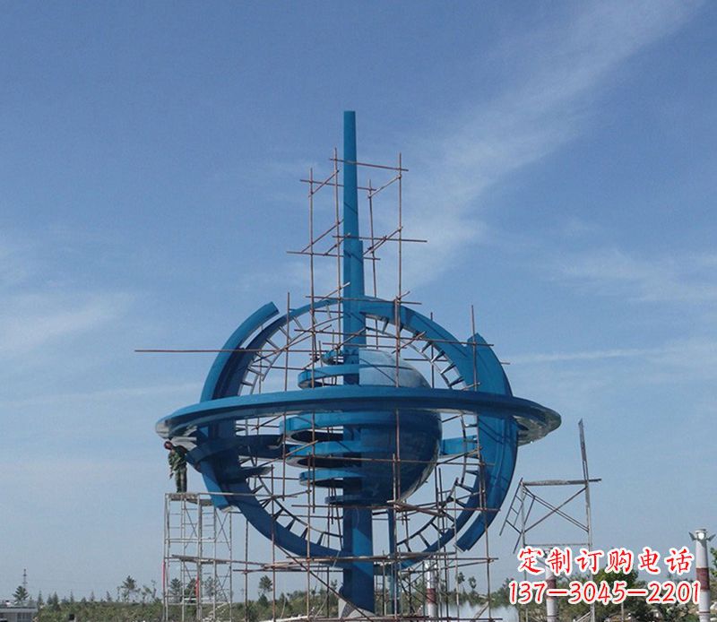 甘肃品质卓越的大型不锈钢地球雕塑