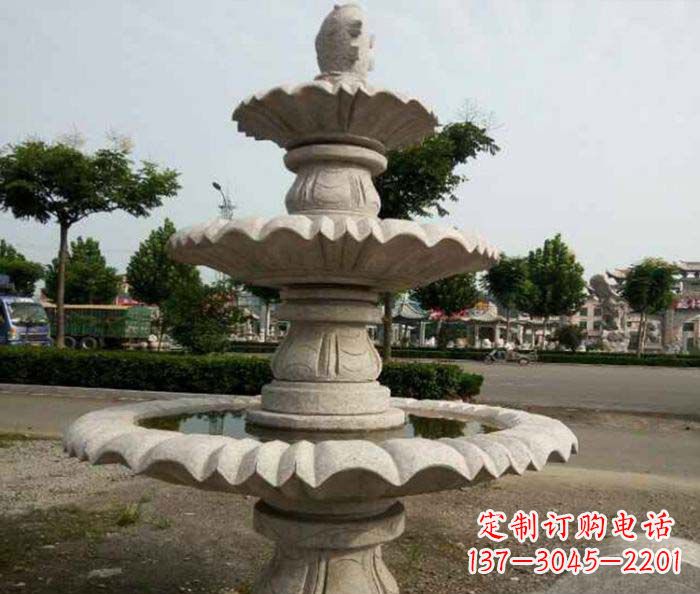 甘肃精美的喷泉石雕塑