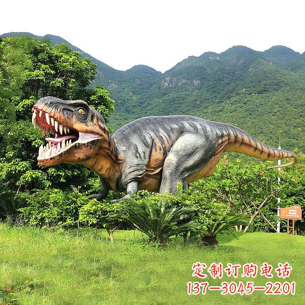 甘肃大型仿真恐龙公园雕塑