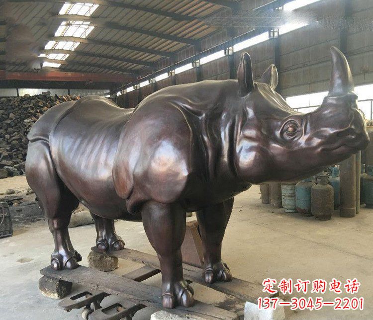 甘肃精致大型牛铜雕塑