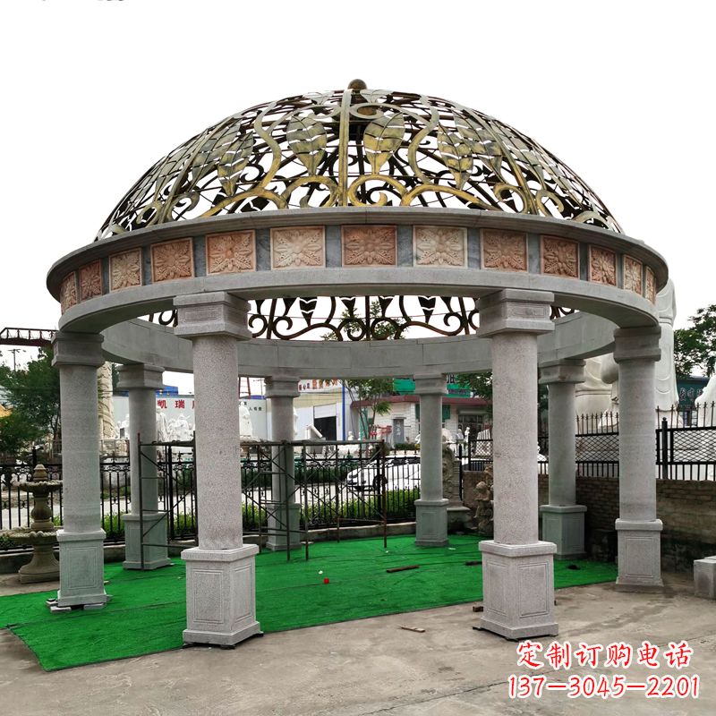 甘肃中领雕塑凉亭雕塑定制