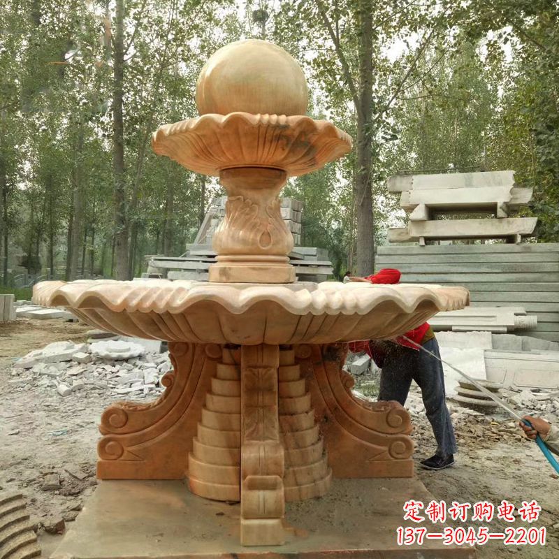 甘肃大型石雕喷泉