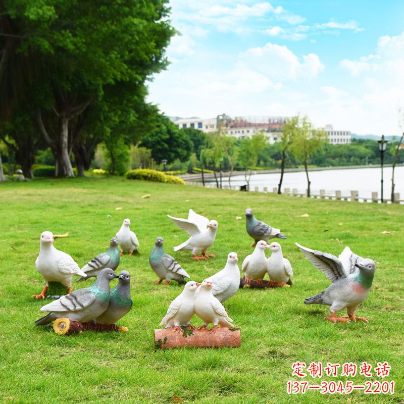 甘肃大学和平鸽雕塑