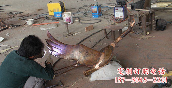 甘肃专业大雁铜雕制作