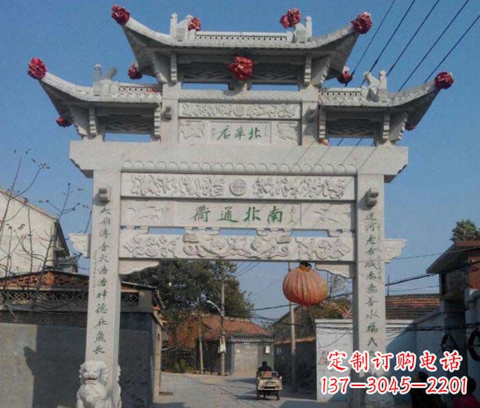 甘肃优质大理石牌坊雕塑