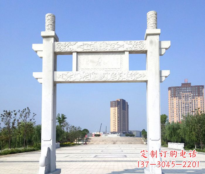 甘肃石牌楼雕塑——精美的浓缩艺术