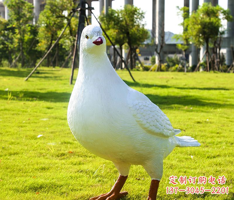 甘肃纪念和平鸽雕塑