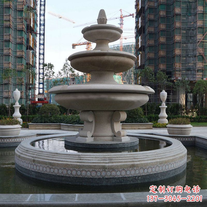甘肃东阳石雕喷泉雕塑定制