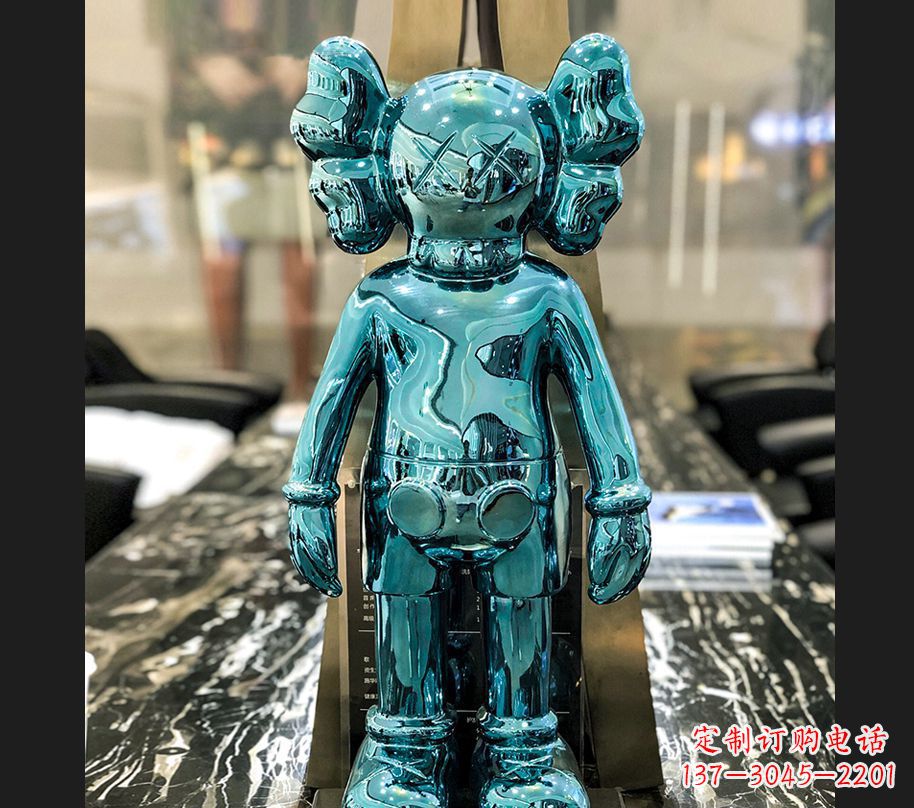 甘肃动漫不锈钢机器人雕塑