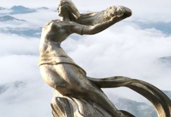 甘肃女娲补天——神话中的传奇雕塑