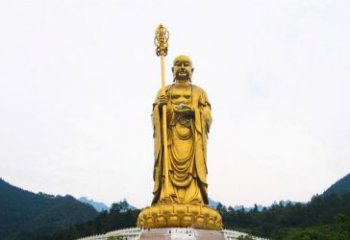 甘肃高端定制大型地藏菩萨铜雕