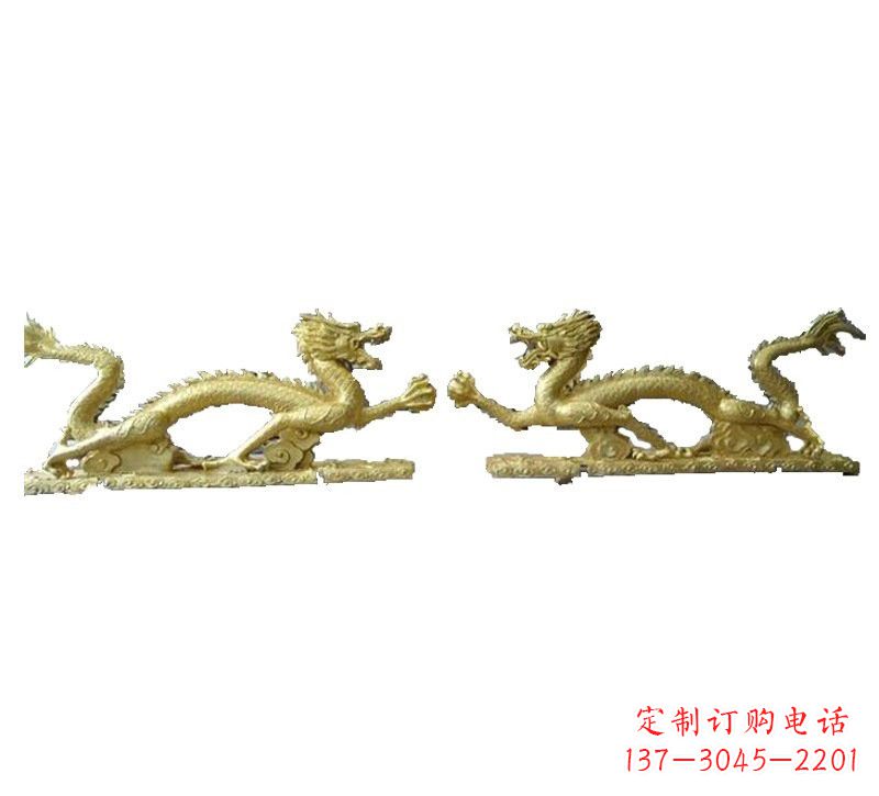 甘肃高品质铸铜龙雕塑