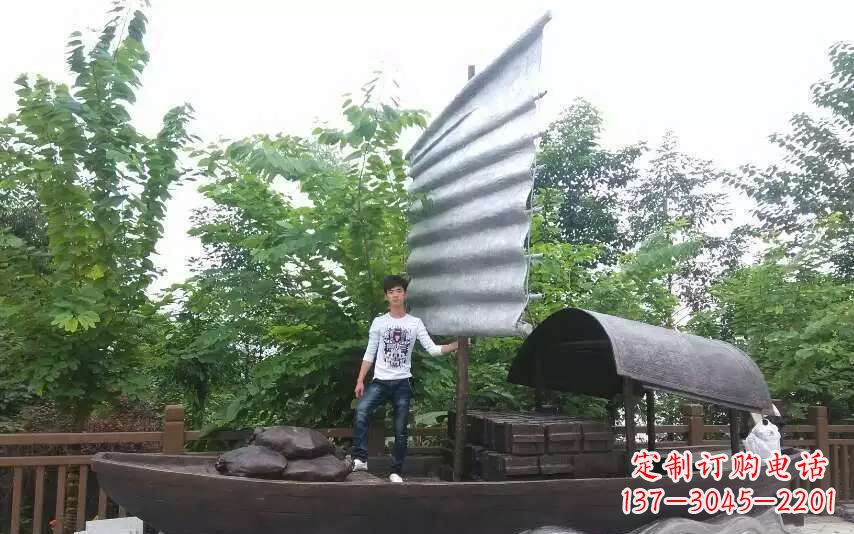 甘肃高品质帆船铜雕