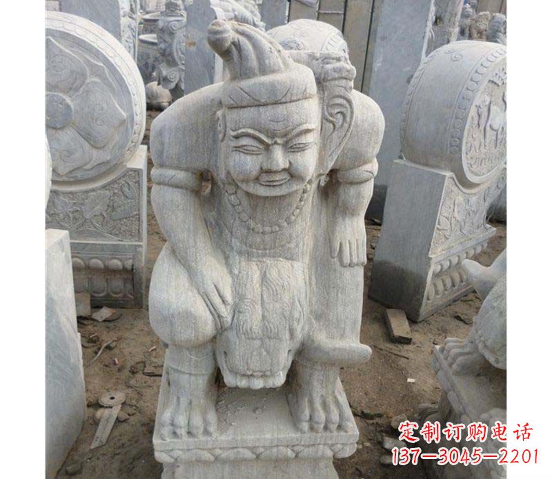 甘肃仿古兵马俑石雕