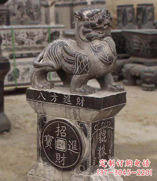 甘肃仿古石雕貔貅 雕塑,带您走进神秘的古代世界