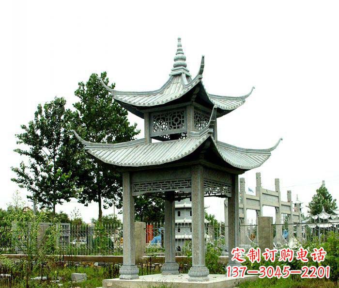 甘肃中领雕塑凉亭雕塑雕刻精美,展示经典