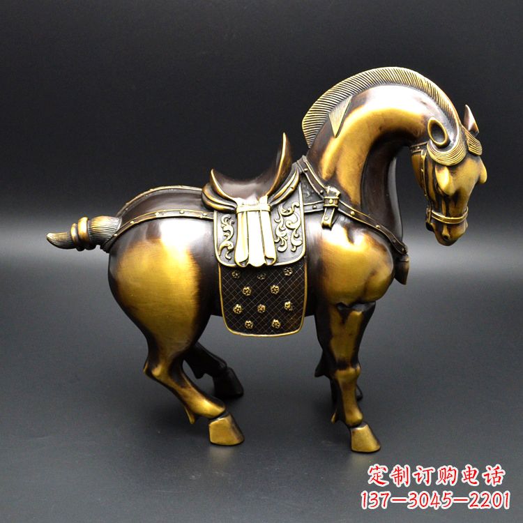 甘肃精美仿古铜马雕塑