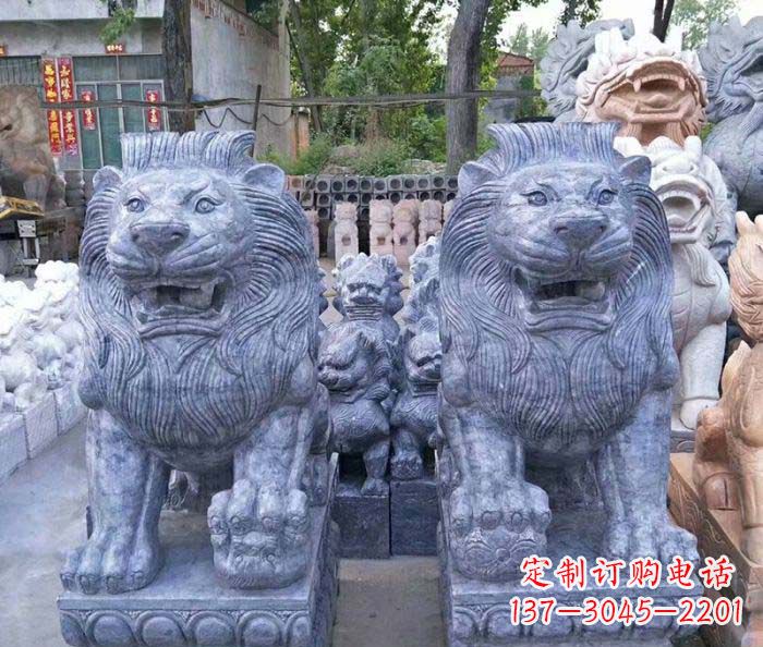甘肃仿古西洋欧式石狮子