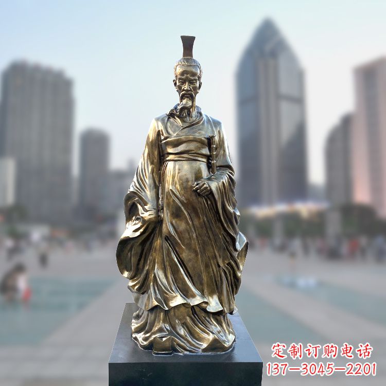 甘肃专业定制屈原雕像