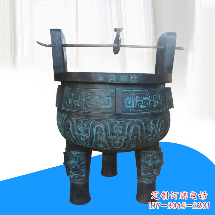 甘肃仿古香炉雕塑