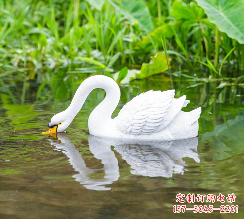 甘肃欧式天鹅石膏雕塑