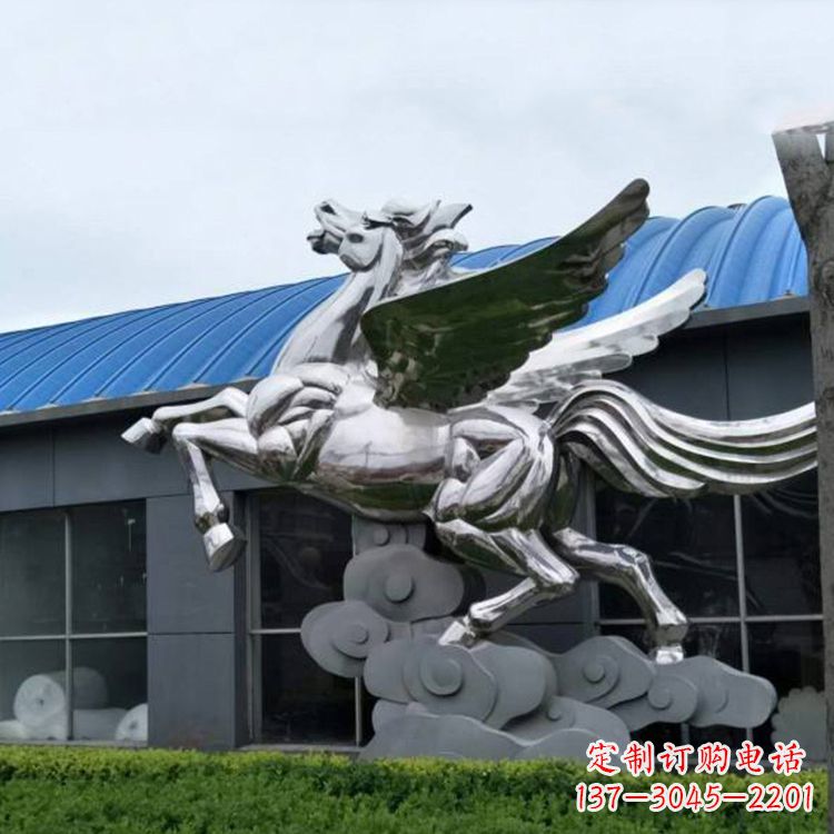 甘肃镜面不锈钢动物雕塑