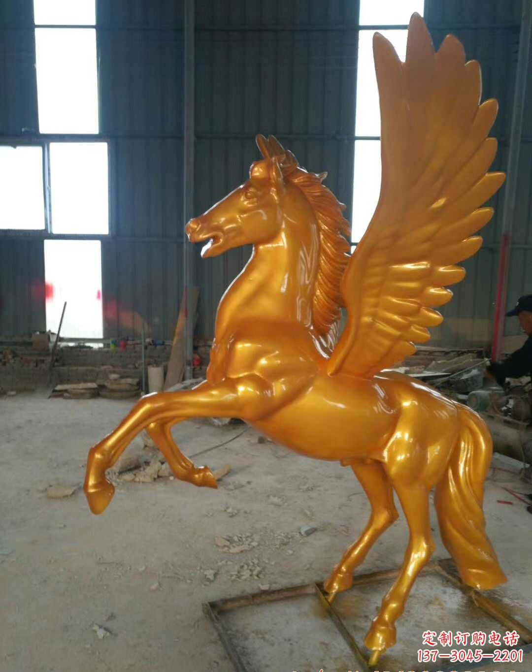 甘肃飞马铜雕——精美的马雕塑