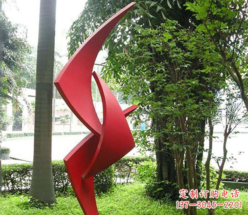 甘肃风车雕塑不锈钢