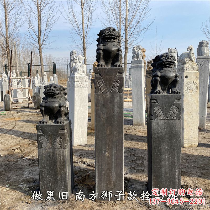 甘肃风水拴马桩