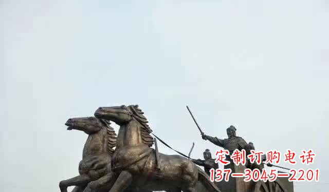 甘肃文艺复兴风格马车雕塑