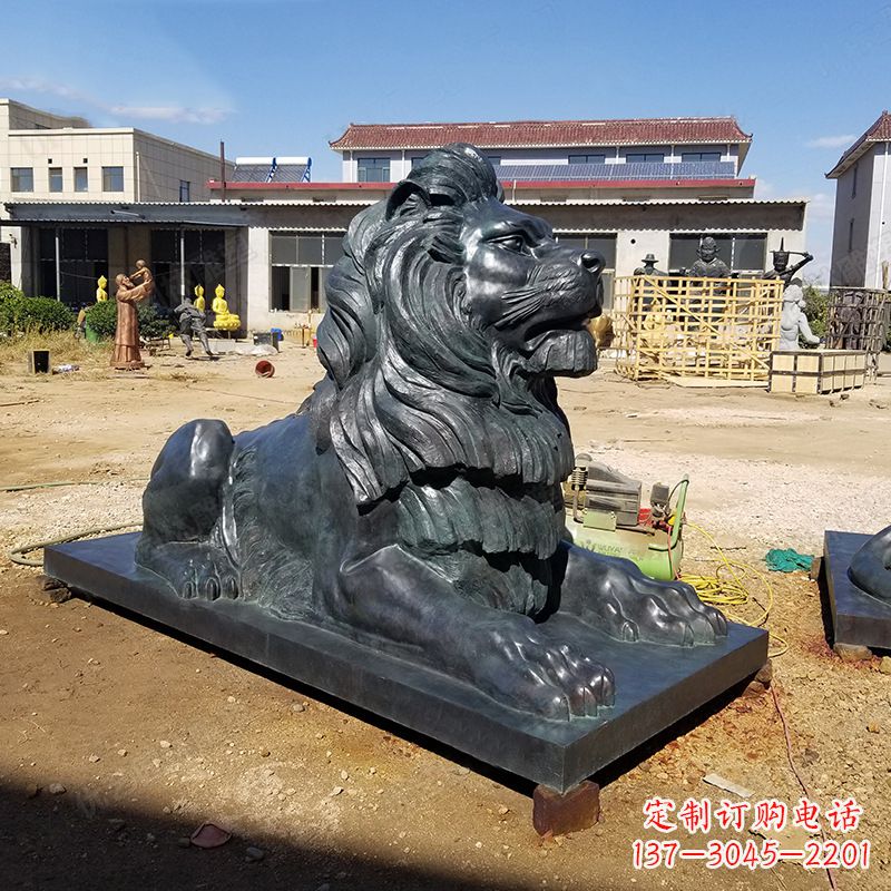 甘肃铜塑动物雕塑