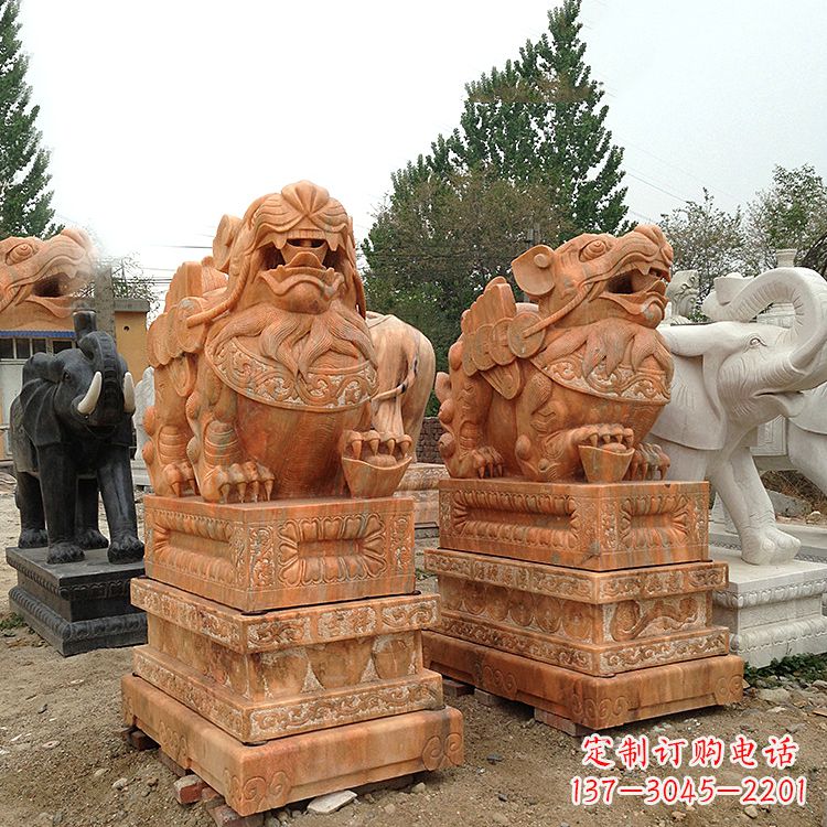 甘肃豪华高饱和度貔貅雕塑