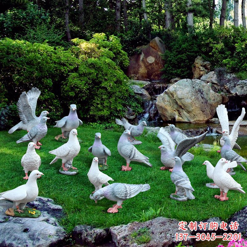 甘肃鸽子不锈钢雕塑