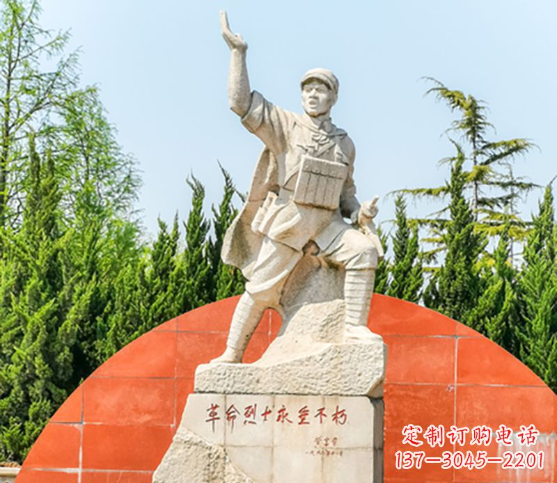 甘肃董存瑞石雕为共和国献身的英雄记忆