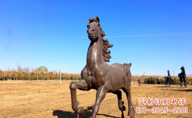 甘肃精美大型动物雕塑