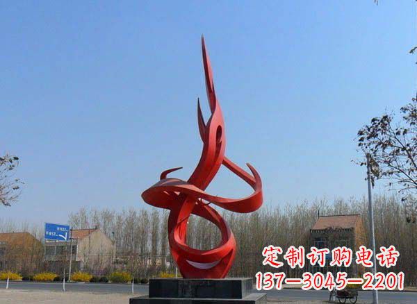 甘肃不锈钢火苗经典建筑雕塑
