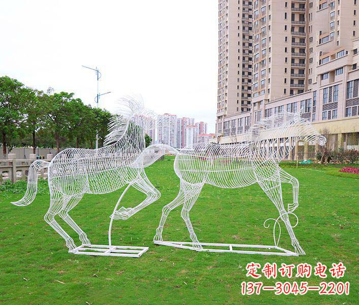 甘肃不锈钢马雕塑