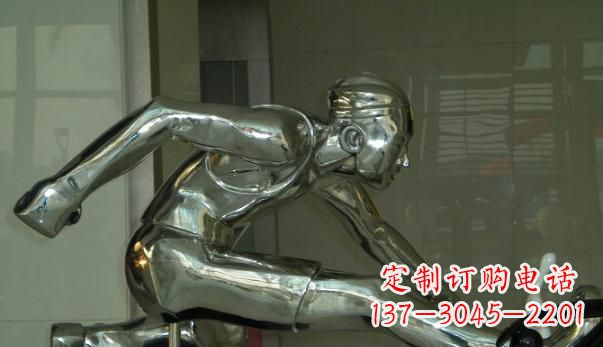 甘肃不锈钢运动员雕塑
