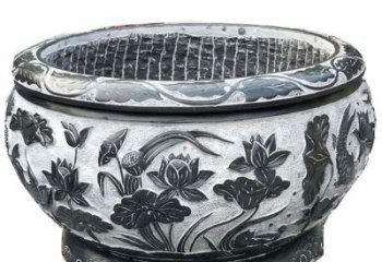 甘肃传承古典，精致仿古庭院花盆雕塑