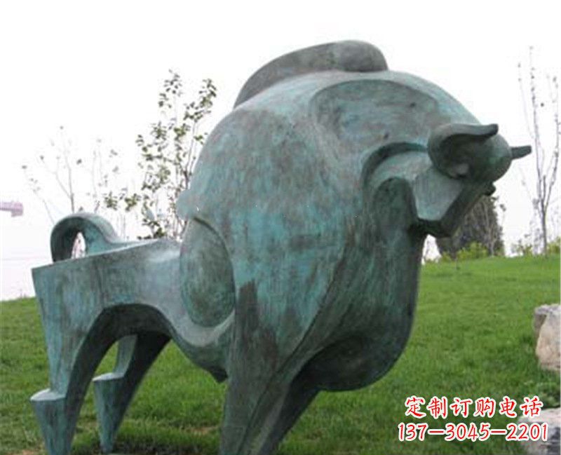 甘肃铜雕动物雕塑