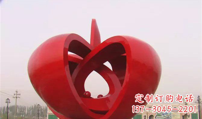 甘肃果实不锈钢雕塑
