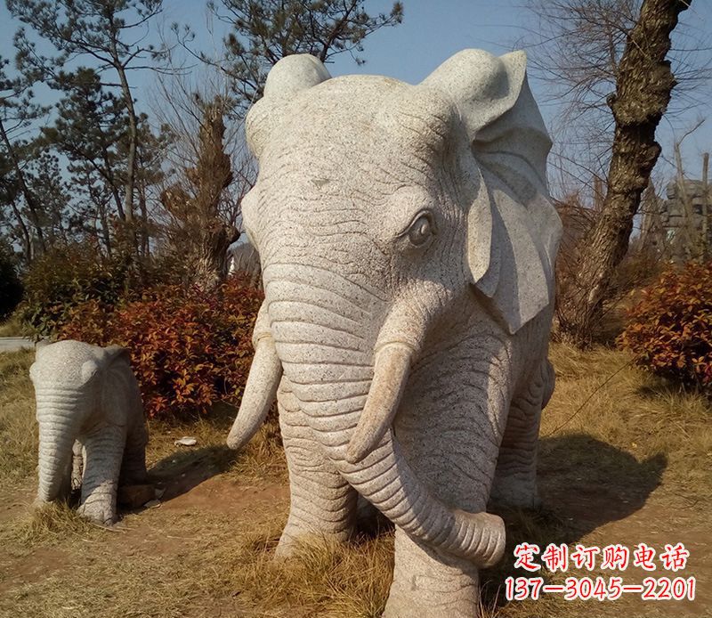 甘肃精美大象雕塑
